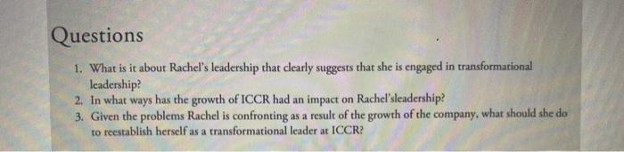 Chapter takeaways: After analyzing the case,