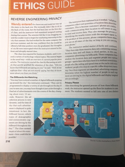 Why do you think Wendy is conflicted? Is it OK to