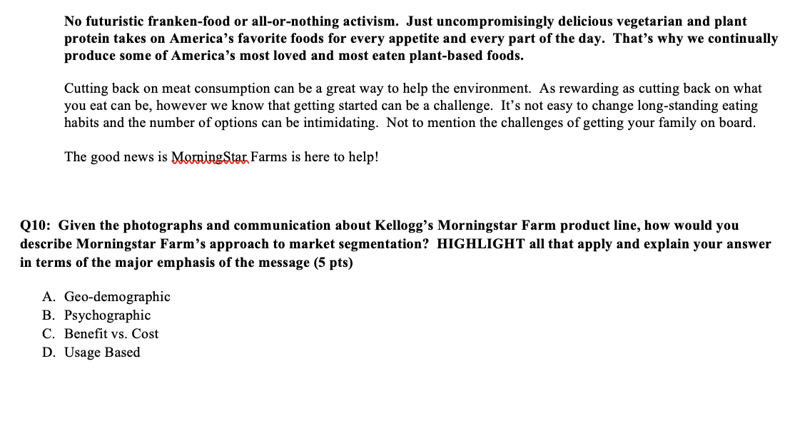 No futuristic franken-food or all-or-nothing