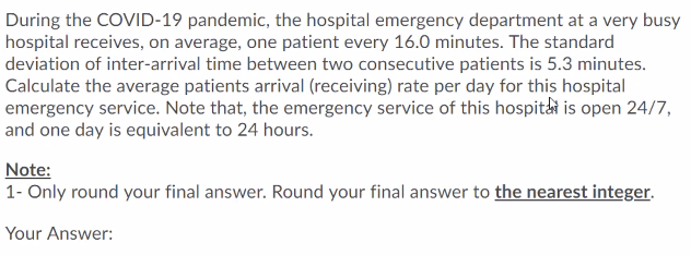 During the COVID-19 pandemic, the hospital
