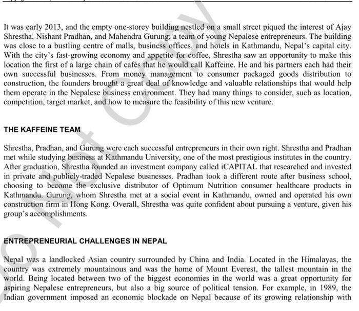 Challenge: Envision yourself as a consulting