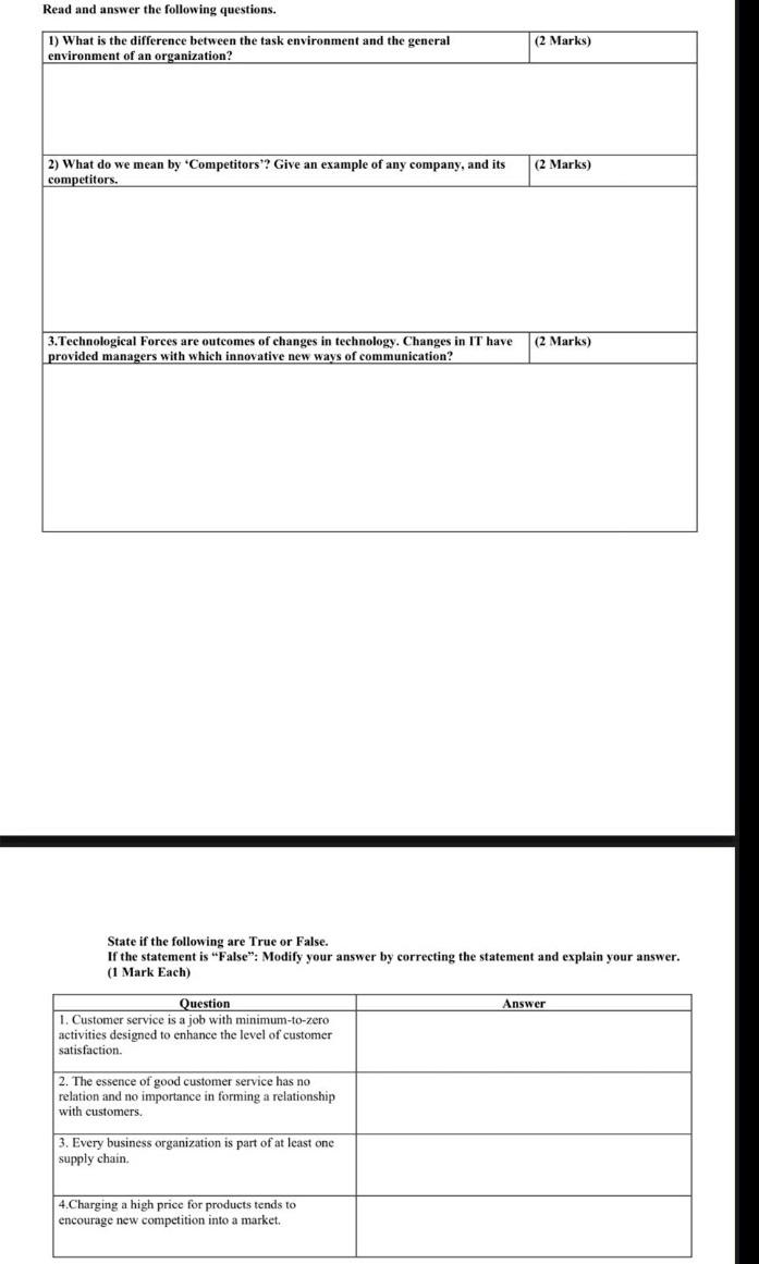 Solve the question.please Read and answer the