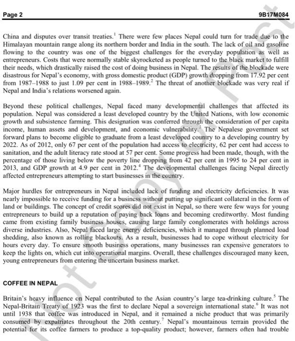 Challenge: Envision yourself as a consulting