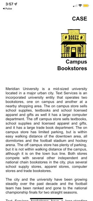 requirements for submission 3:574 Pulse CASE