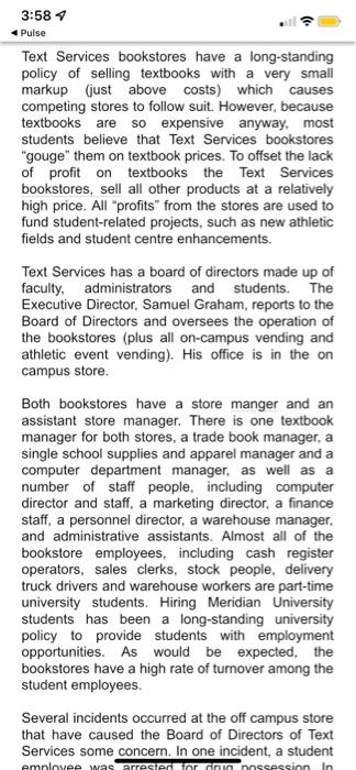 requirements for submission 3:574 Pulse CASE