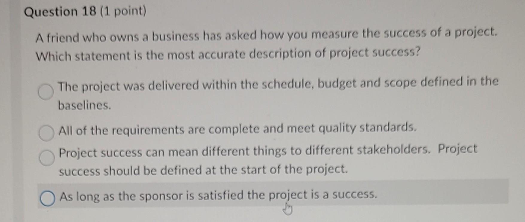 A friend who owns a business has asked how you