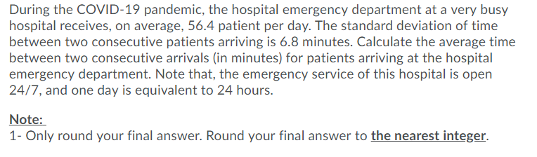 During the COVID-19 pandemic, the hospital