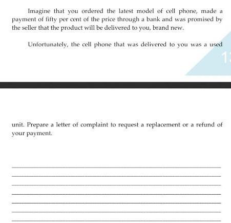 please help me, thanks Imagine that you ordered