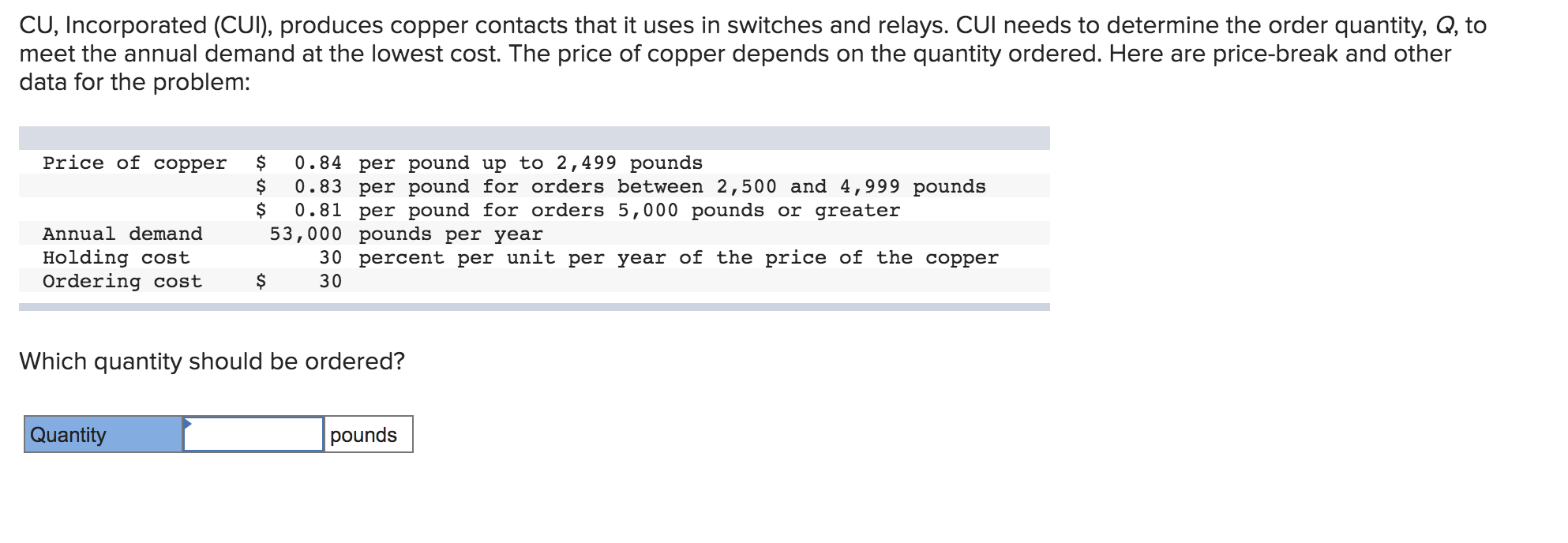 Palin's Muffler Shop has one standard muffler
