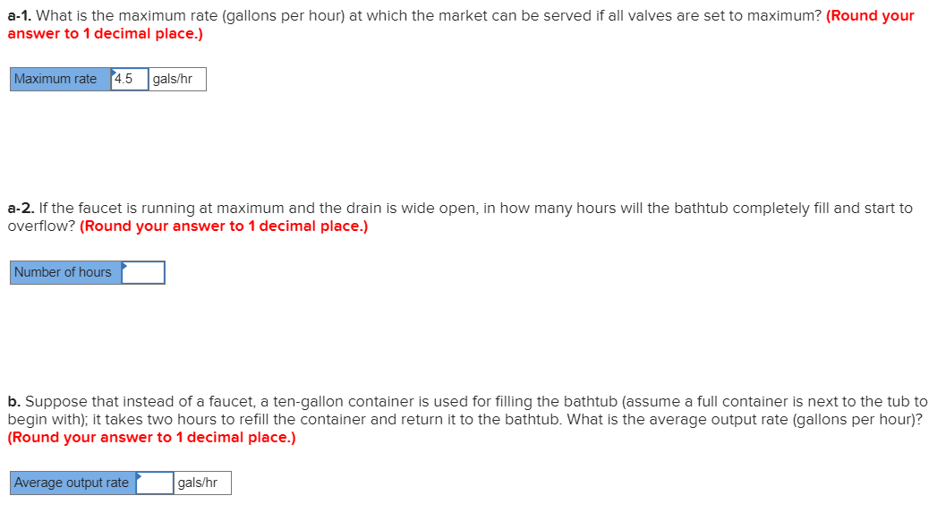 The bathtub theory of operations management is