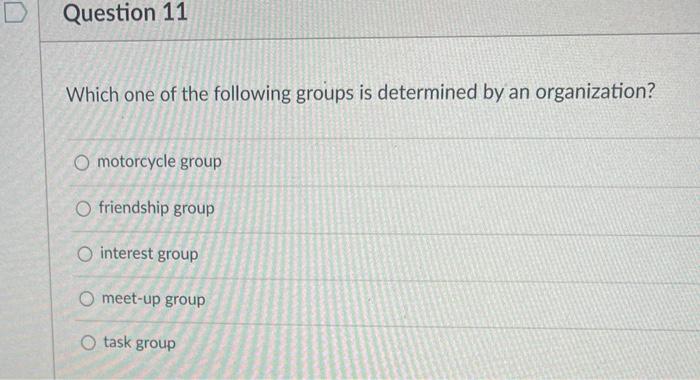 Question 9 2 pts Which of the following