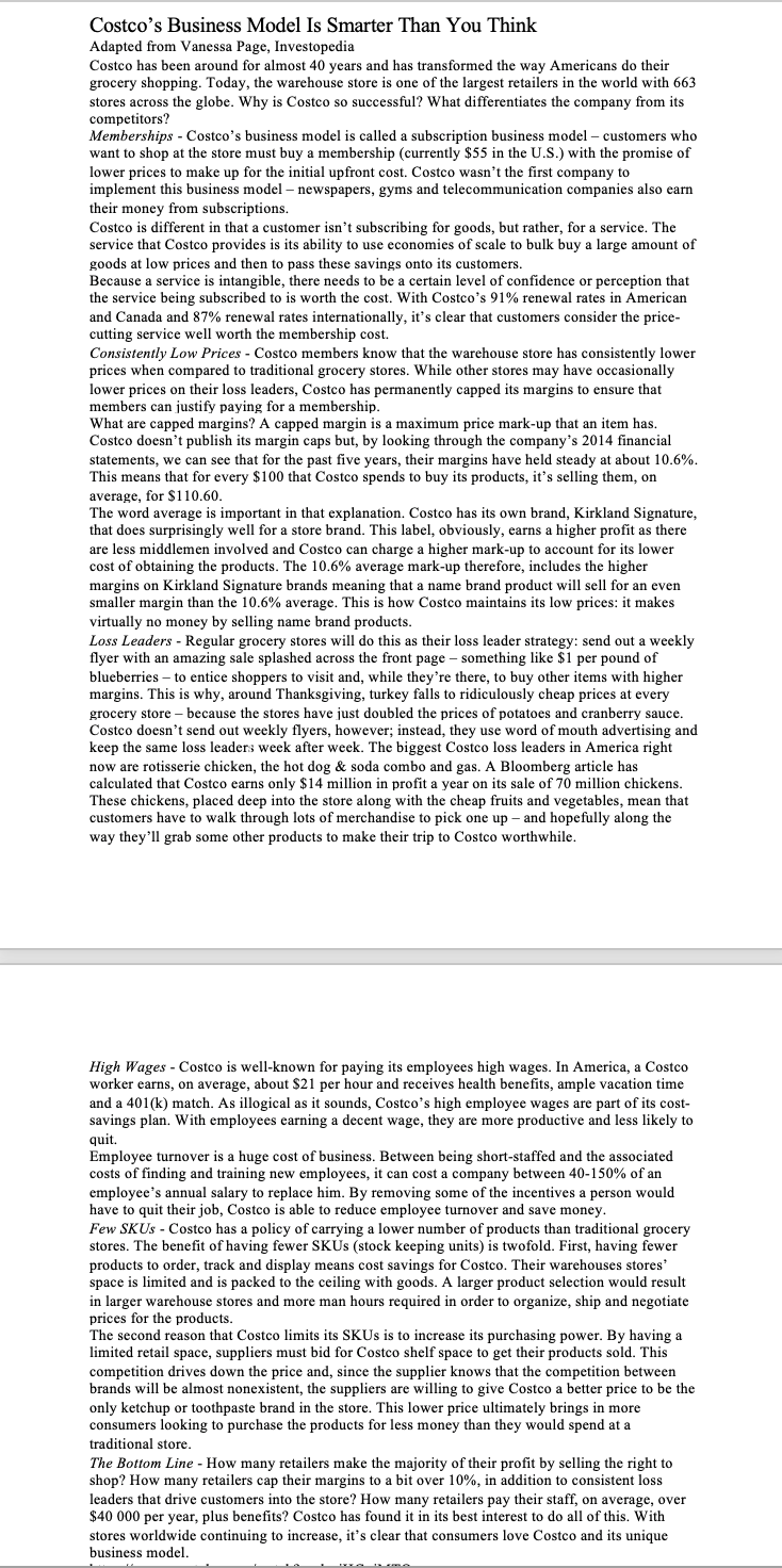 1-Which of the five generic strategies do you