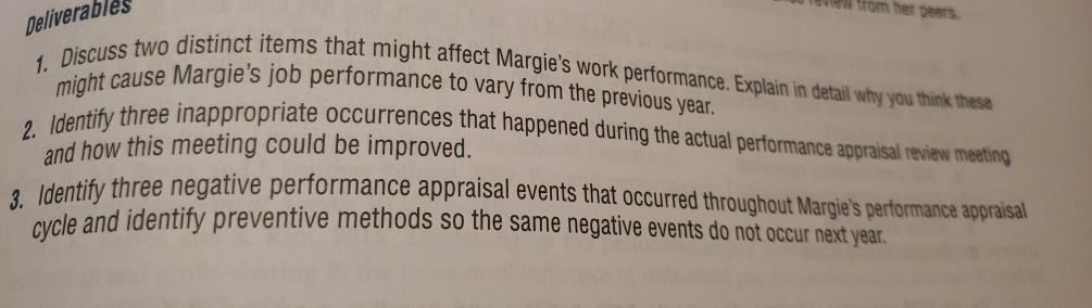 U ne trom het eers Deliverables 1. Discuss two