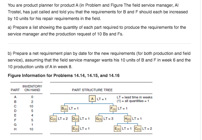 I need help with Problem 15p Part A in Operations