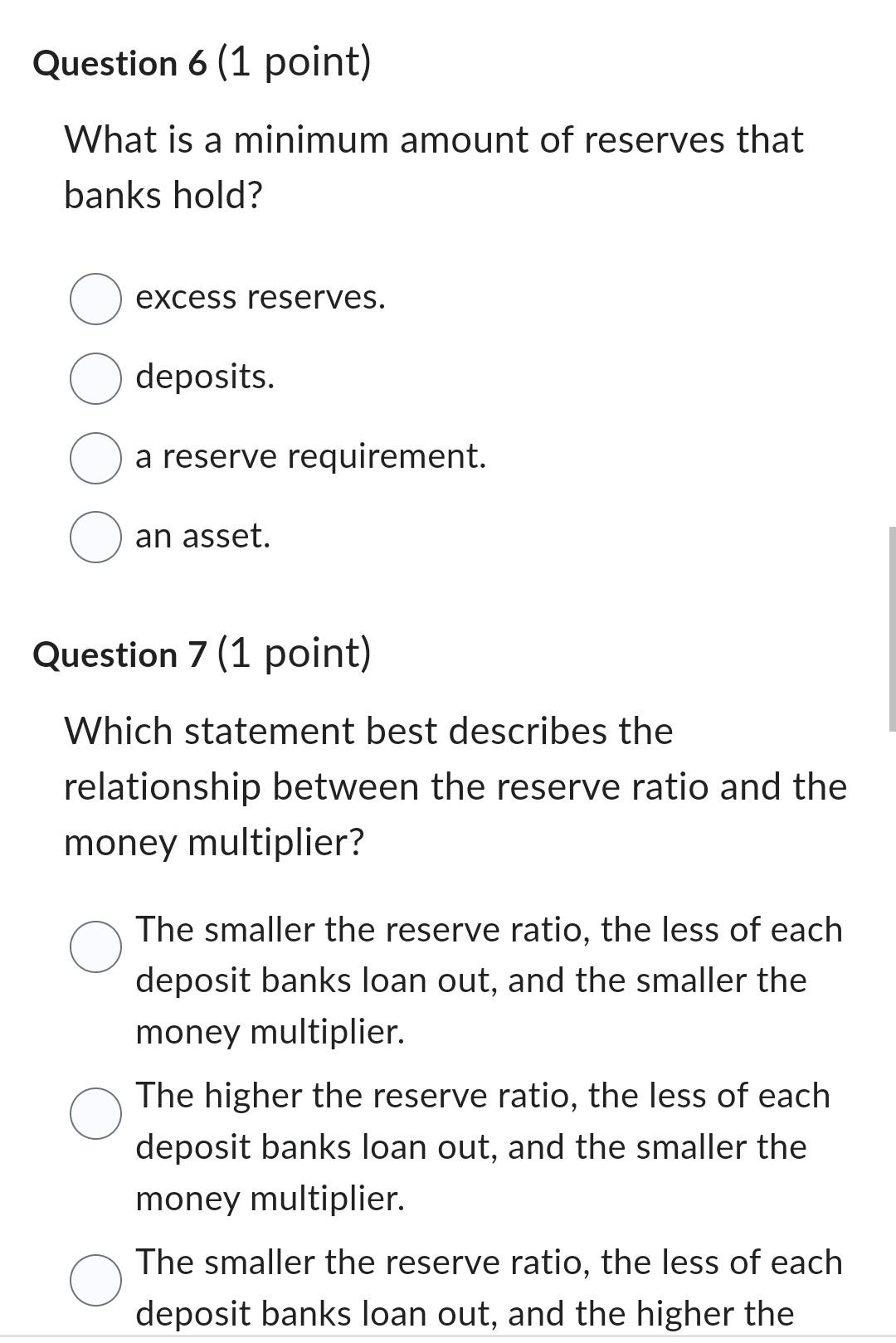 Suppose the Bank of Canada increases the