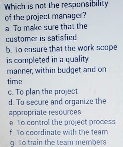 The risks can be categorized into: a.