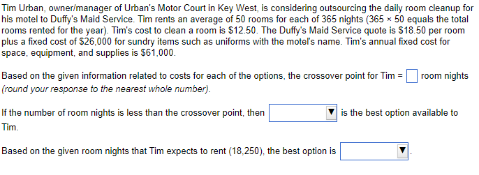 Tim Urban, owner/manager of Urban's Motor Court