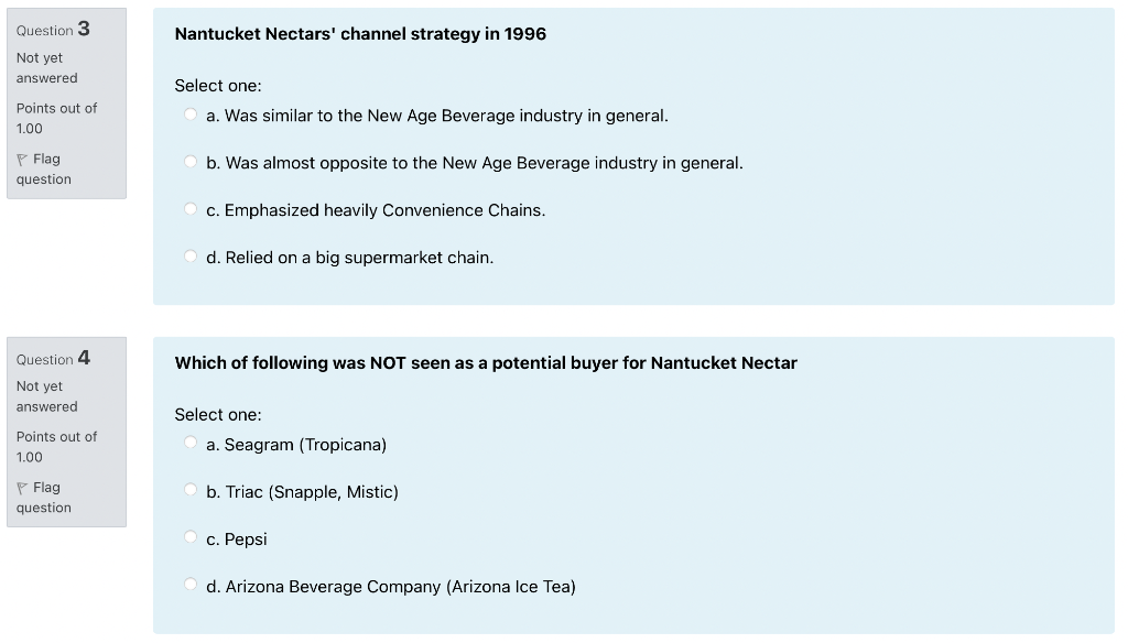 Strategic Management Case: Nantucket Nectars