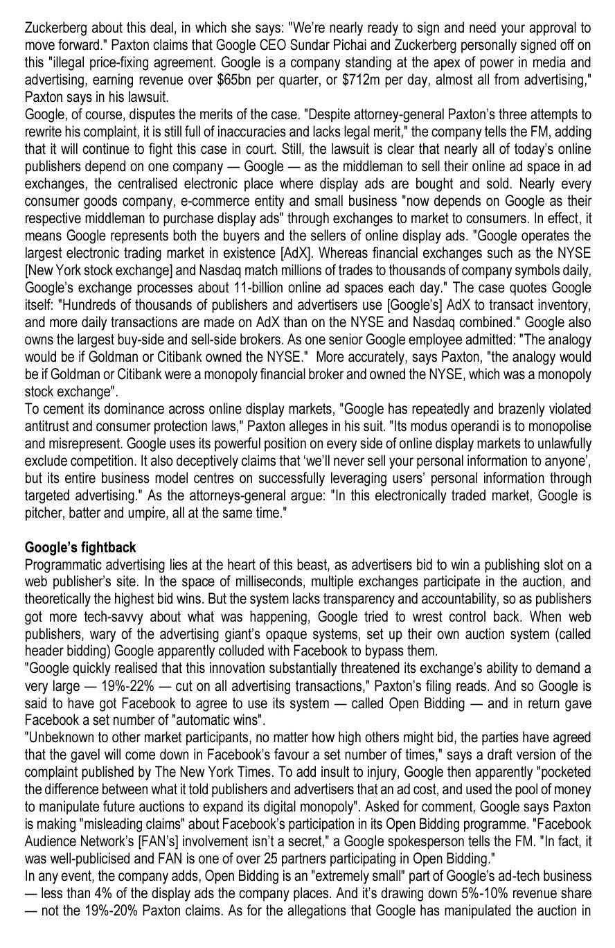 Read the case study below and answer the