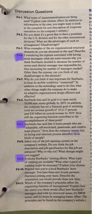 Only whats highlighted AA Discussion Questions