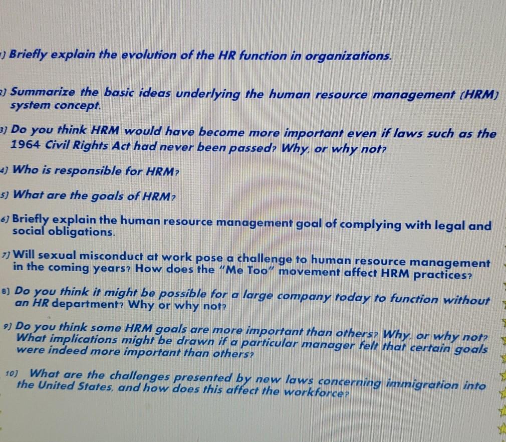 -) Briefly explain the evolution of the HR