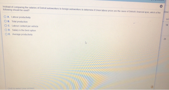 Instead of comparing the salaries of Detroit