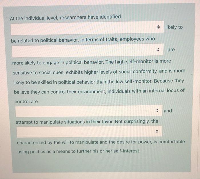 list of options for all are: 1. are high