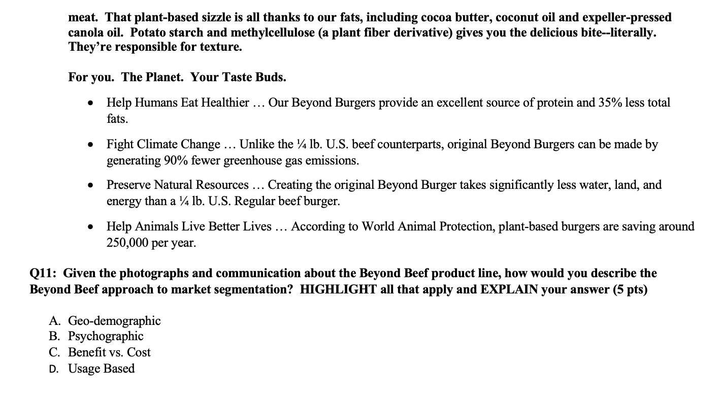 BEYOND BURGER + MEATIER LESS BEYOND MEAT BEYOND