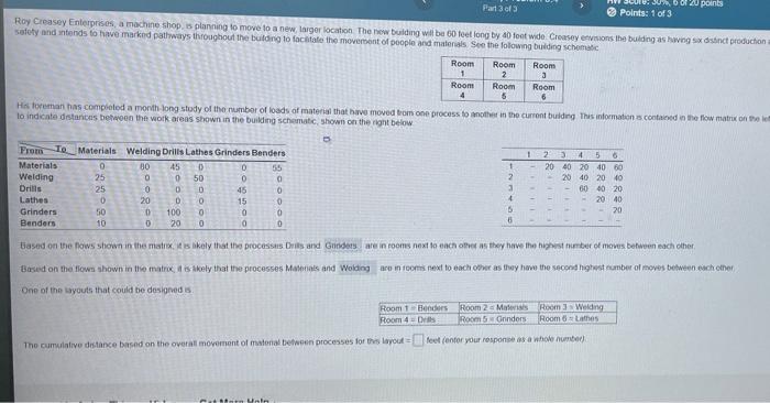 the cumulative distance based on the overall