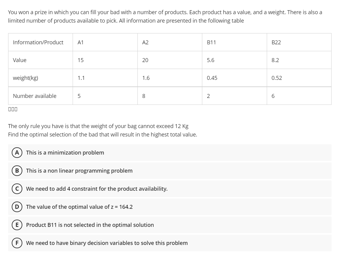 Select all correct answers You won a prize in