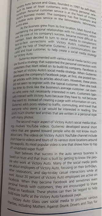 Question: Identify at least three additional