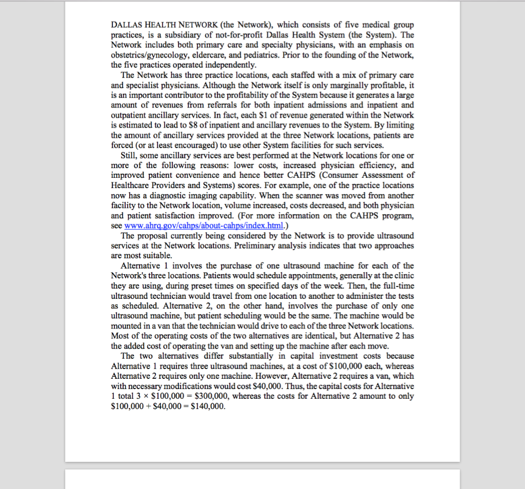 Case 2 Questions Question 1 Estimate the base