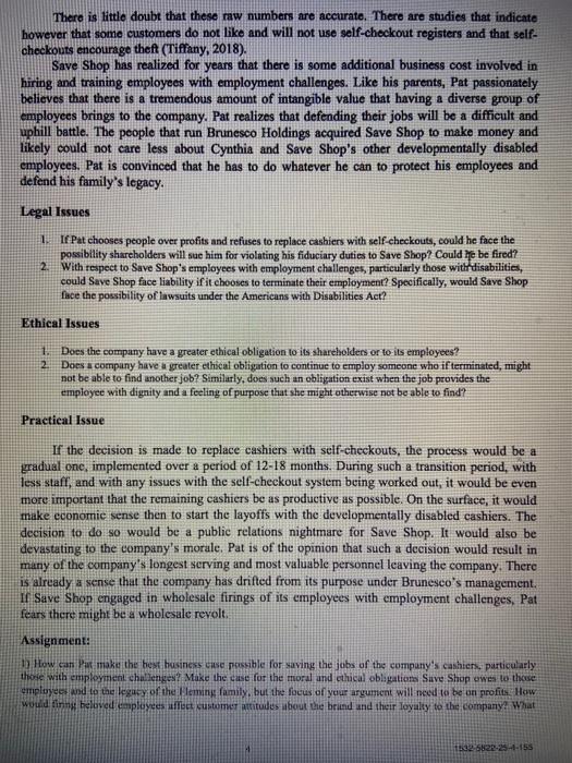 es Read the case study 'What About Cynthia? A