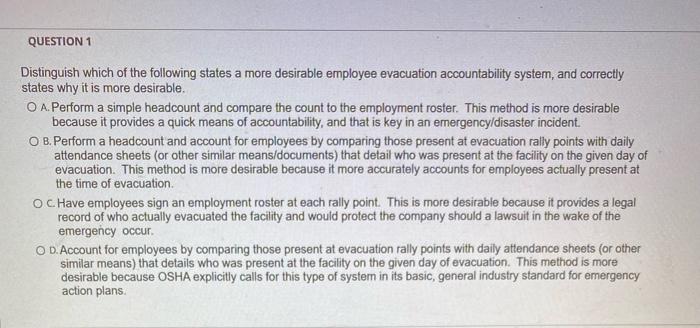 Read each question and select the correct answer