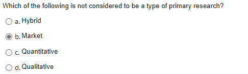 Which of the following is not considered to be a