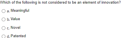 Which of the following is not considered to be an