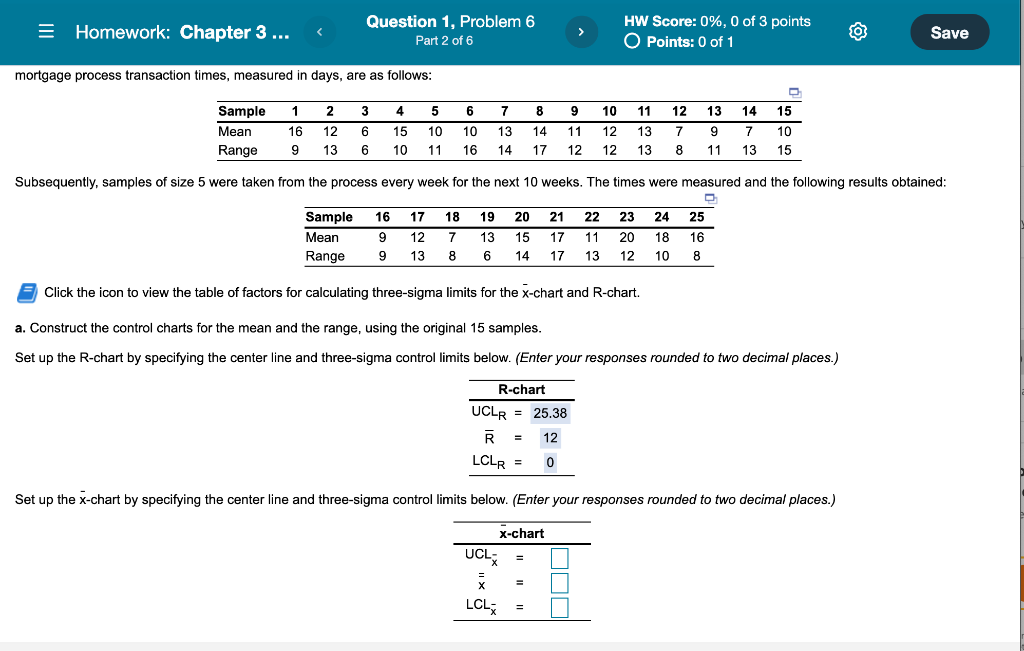Just Part B please. Homework: Chapter 3 ...