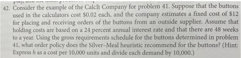 I NEED PROBLEM 42, PROBLEM 41 IS JUST THERE FOR