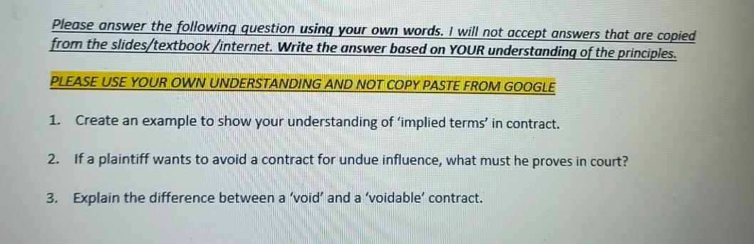 Please answer the following question using your