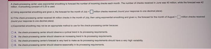 Acheck processing center une exponential