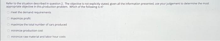 Raw Material Labor Model A 200 pounds per car 18