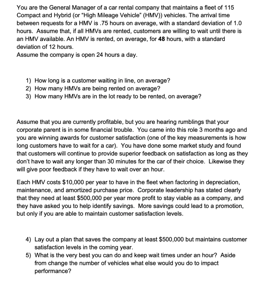 Please show work! thank you! will rate! excel You