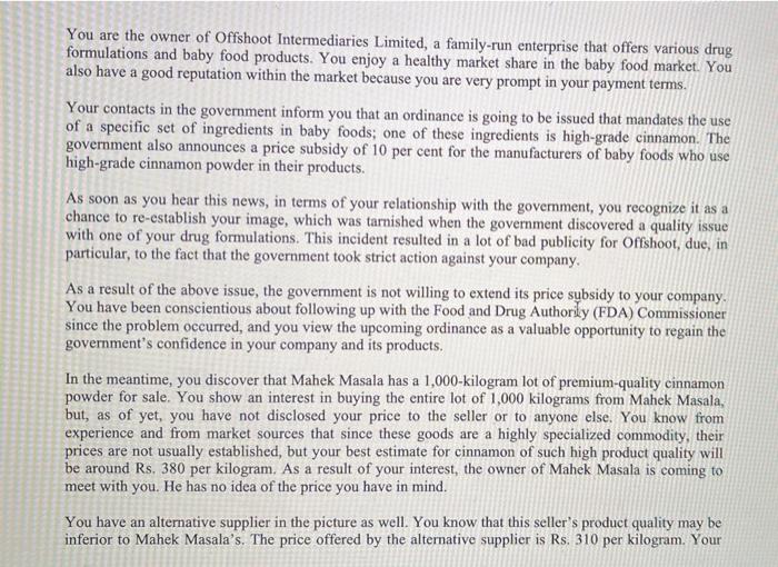 B6. Who are the important constituencies to whom