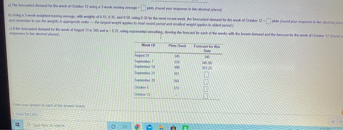 im sorry last post was blurry The following table