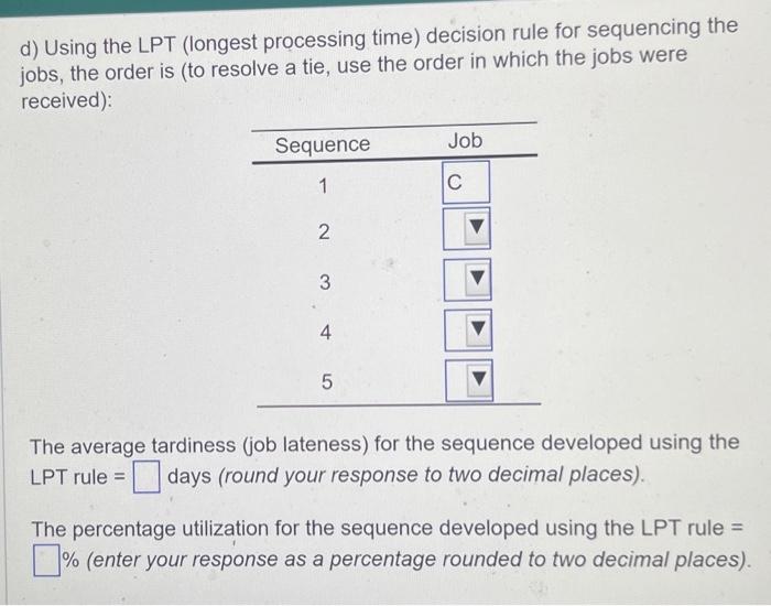 a) Using the FCFS (first come, first served)