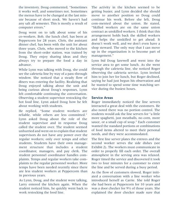 Provide details on what concepts or models might