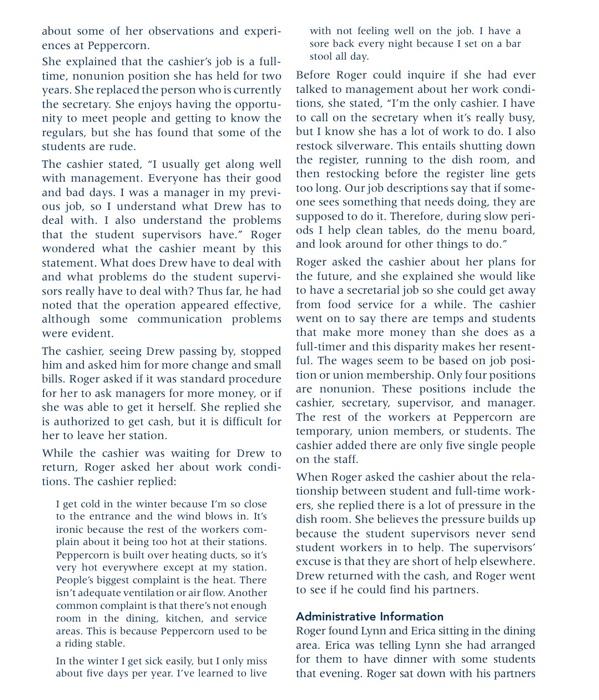 Provide details on what concepts or models might