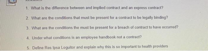 1. What is the difference between and implied