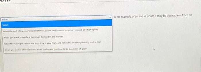 is an example of a case in which it may be