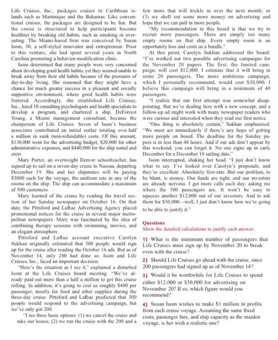 Please answer all the questions with clear steps